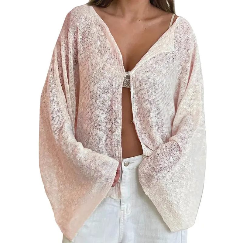 The Pink boat neck cardigan