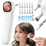 Smart Ear Camera handset with its 12 soft silicone tips, six spoons and metal tip