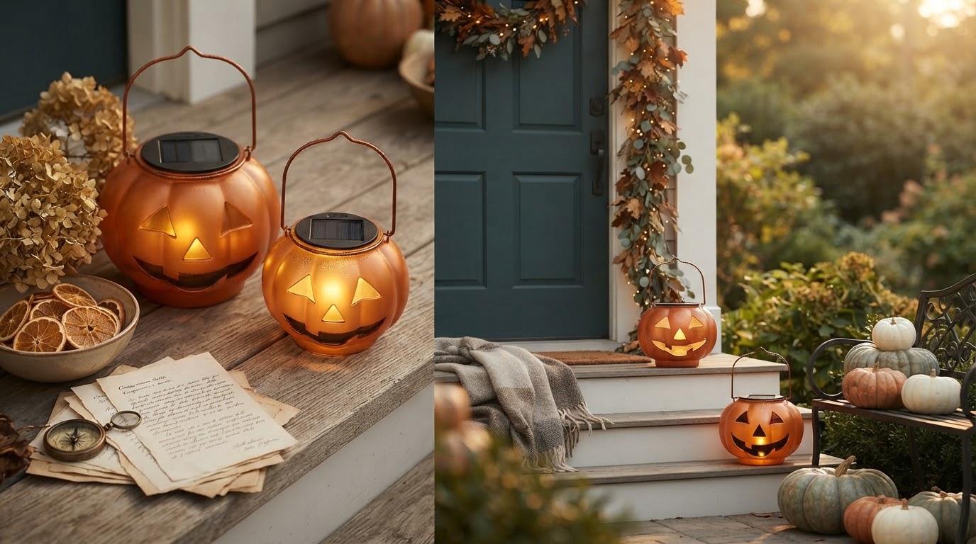 Choosing Solar Pumpkin Decor Light for Outdoor Displays