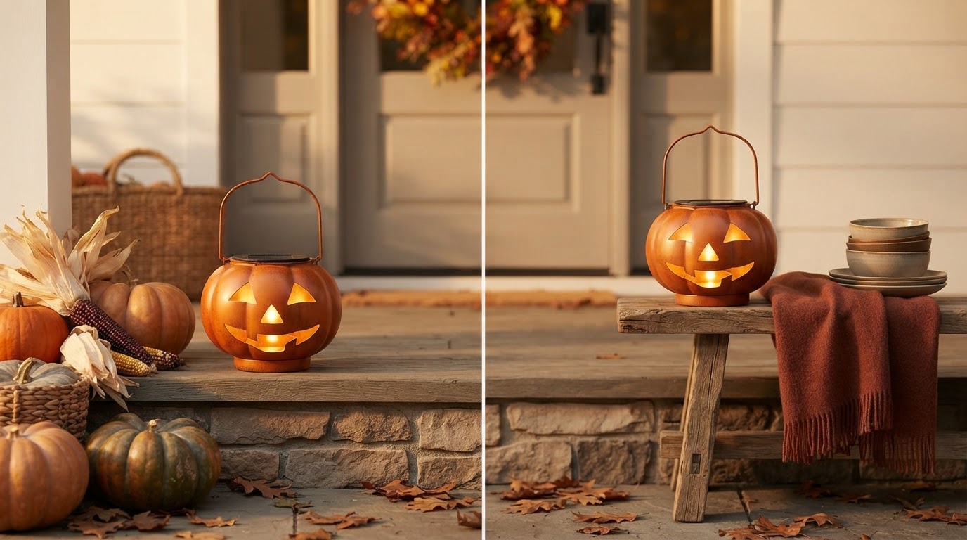 Comparing Jack O Lantern Solar Lights for Fall Decor