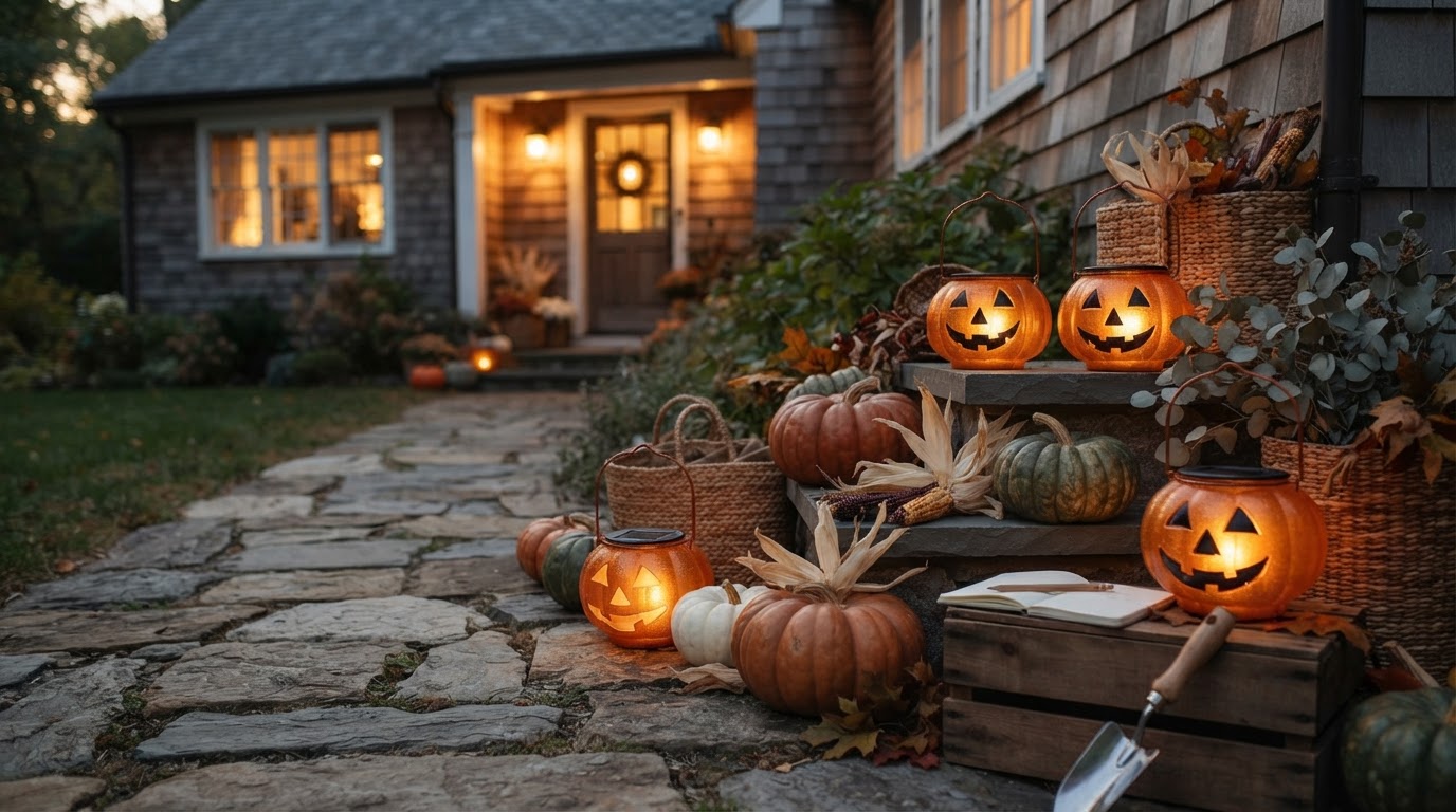 Optimizing Outdoor Solar Halloween Decorations with Solar Pumpkin Decor Light