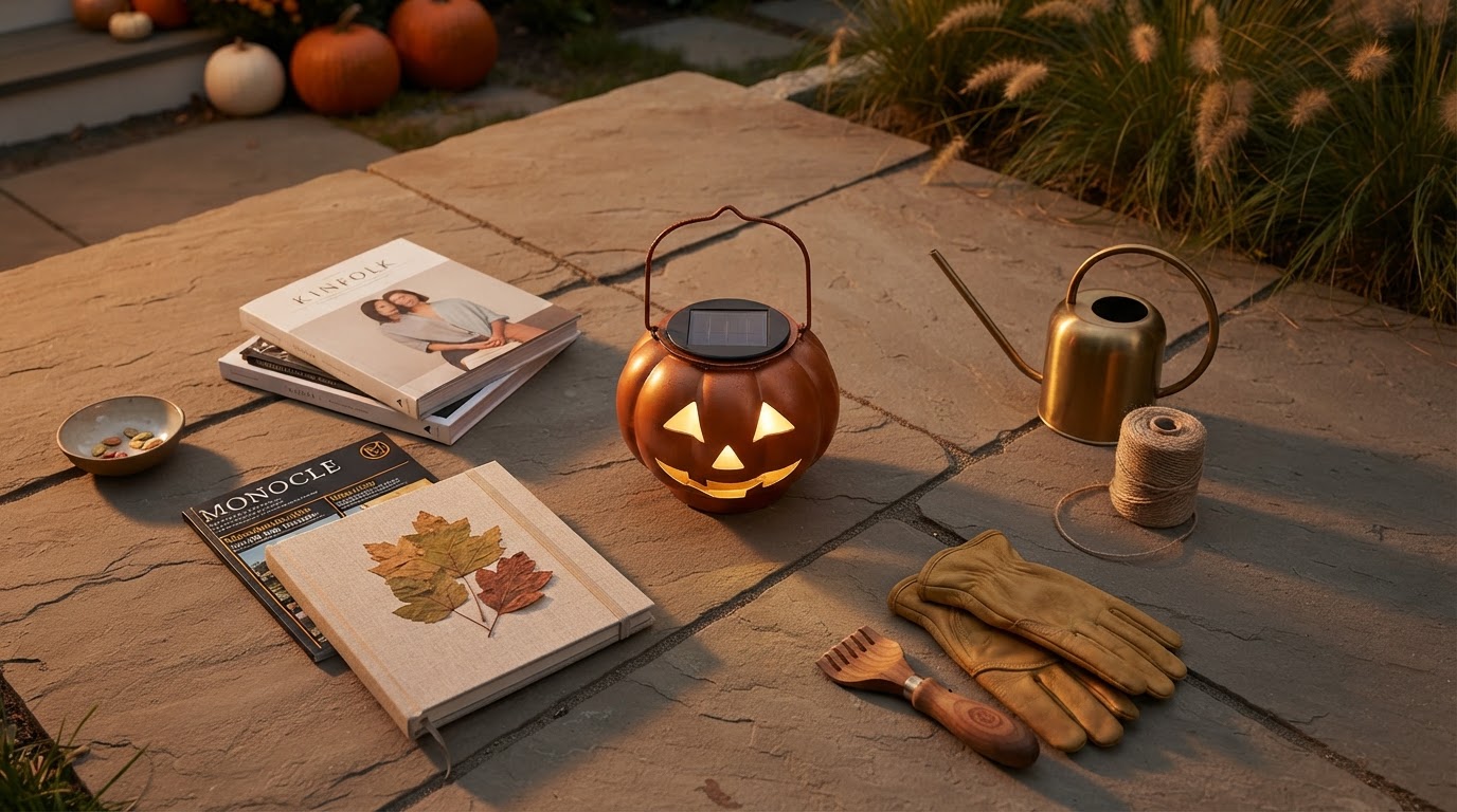 Scaling Solar Pumpkin Decor Light for Pathway Safety
