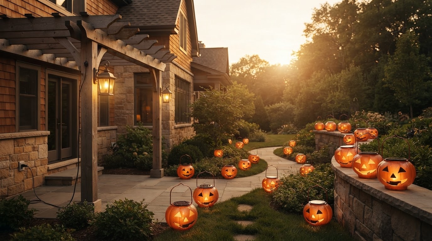 Can Solar Pumpkin Decor Light replace traditional plug-ins?