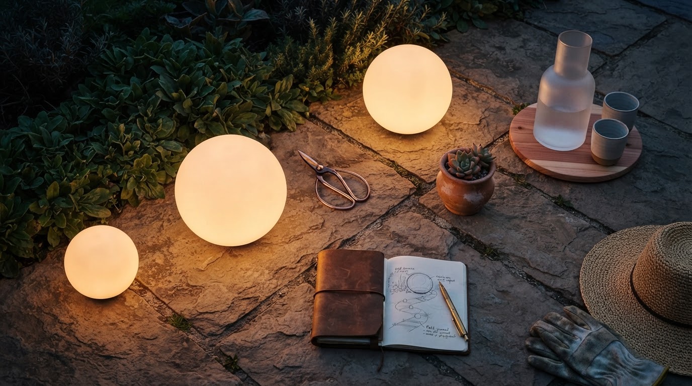 Automating Nighttime Ambiance With Solar Globe Light