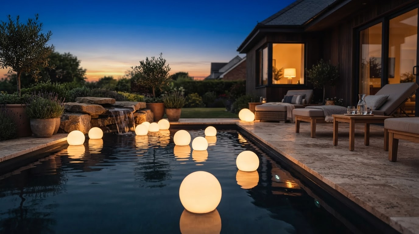 Why Choose Solar Globe Light for Floating Pool Displays?