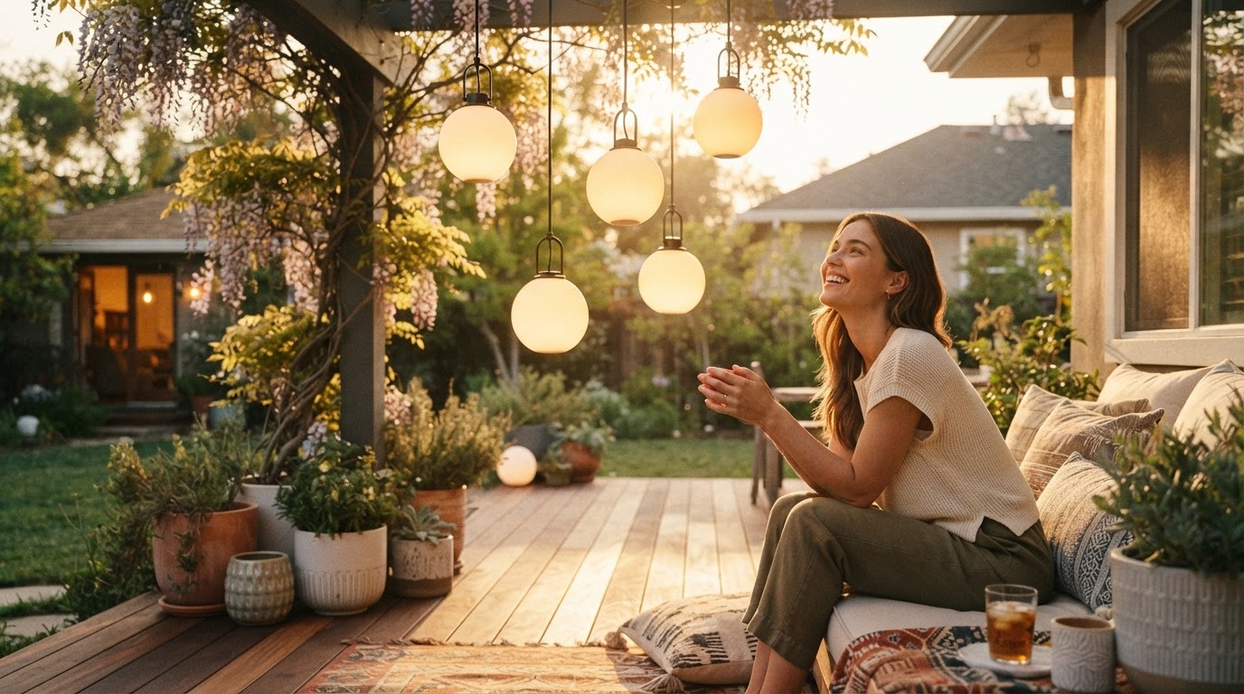 How do I install hanging Solar Globe Light lanterns?