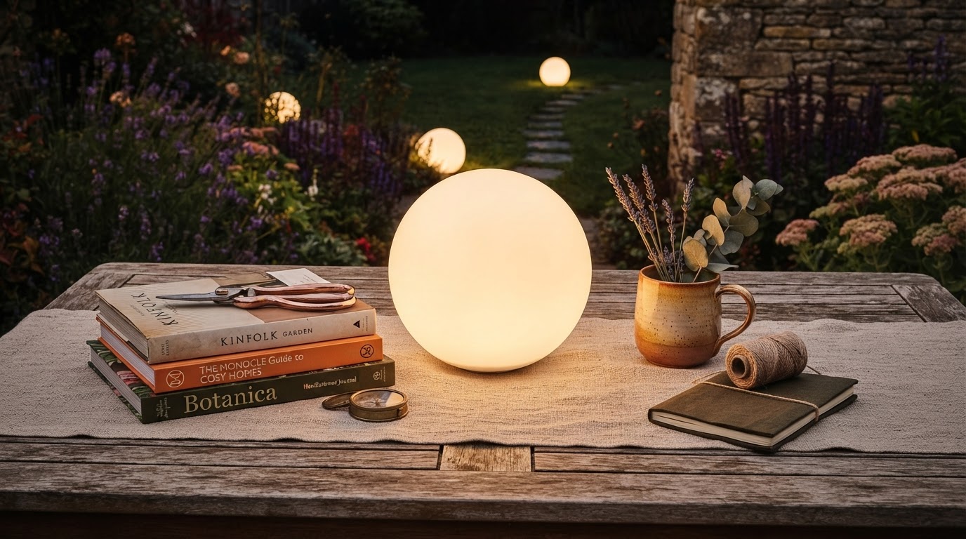Elevating Garden Aesthetics with Solar Globe Light Orbs