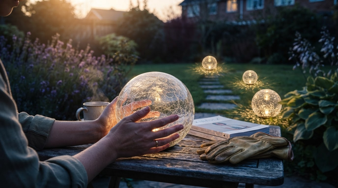 Solar Globe Light Crackled Glass Selection Strategy