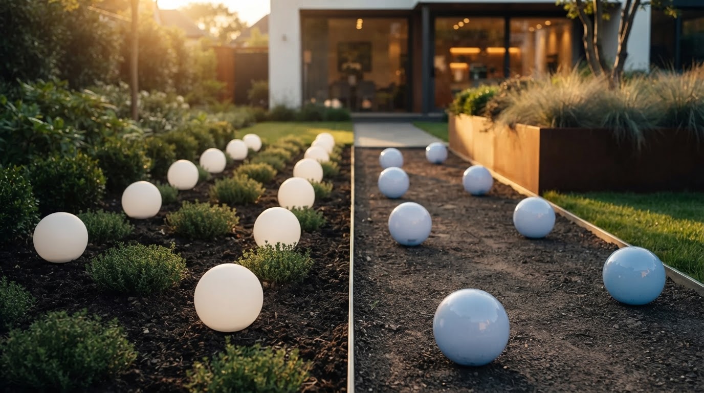 Solar Globe Light Performance Metrics for Modern Gardens