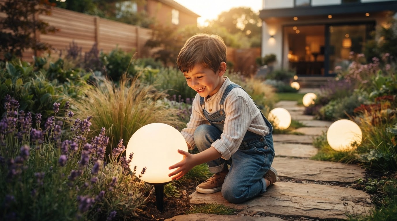 A 4-Point Strategy for Solar Globe Light Placement