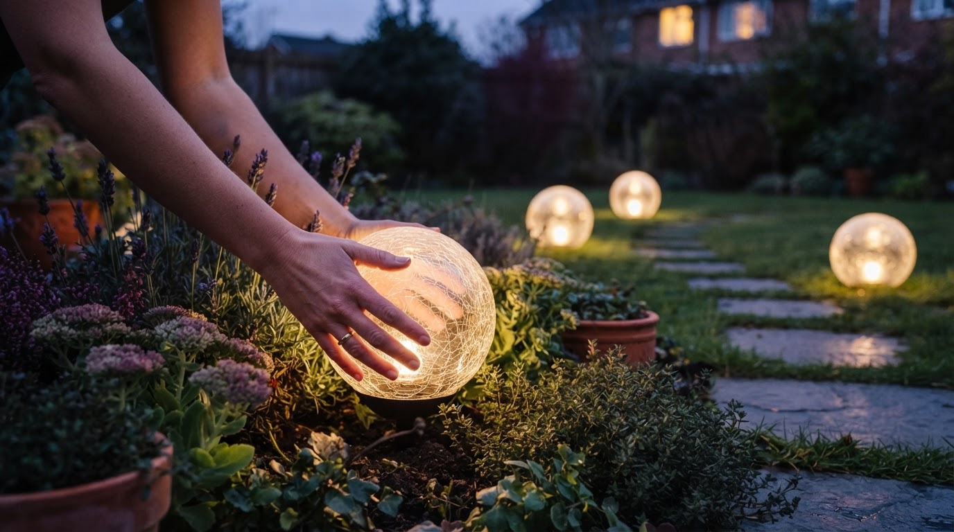 What is the best solar moon globe light for my garden?