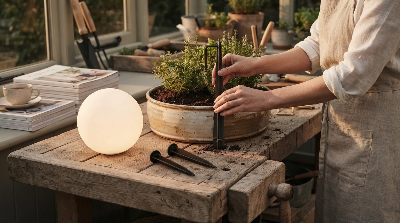 Which Solar Globe Light ground stake is most secure?