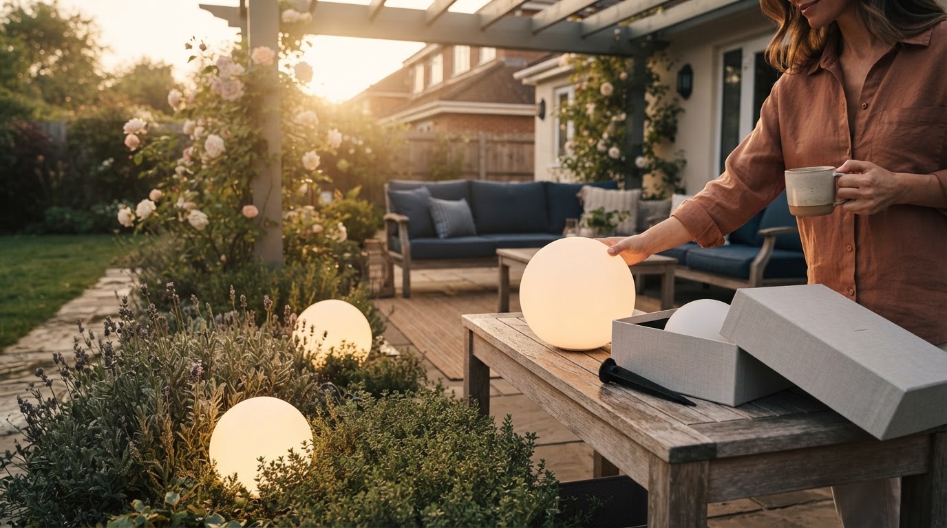 The 4-Point Weatherproof Solar Globe Light Strategy