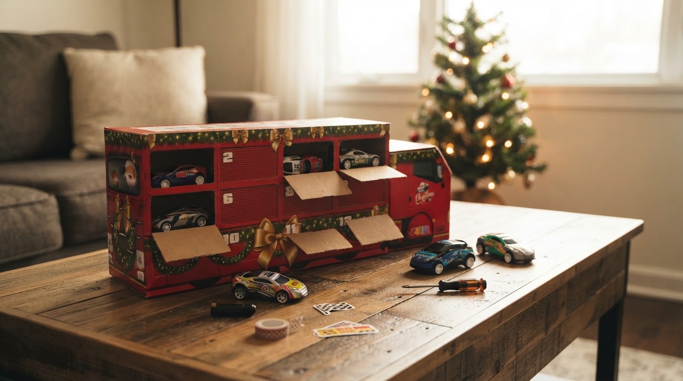 How do I create a personalized Car Advent Calendar?