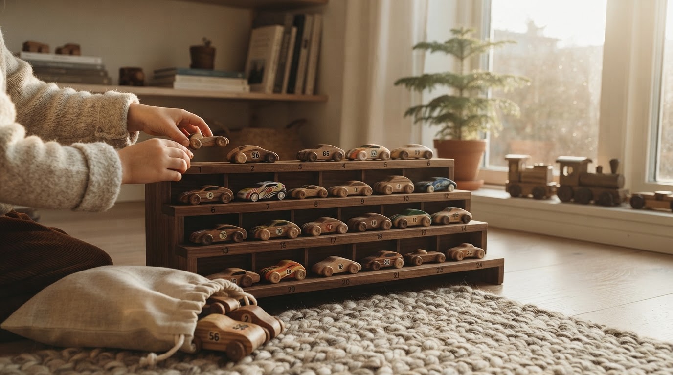 The Three-Axis Model for Wooden Car Advent Calendars