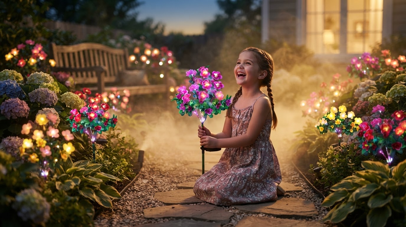Designing Backyard Landscapes with Solar Azalea Lights