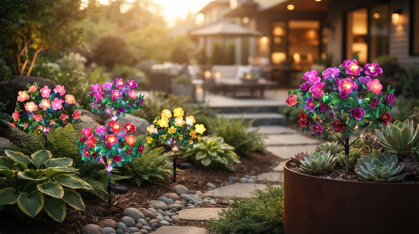 Solar Azalea Lights and the Everlasting Bloom Framework