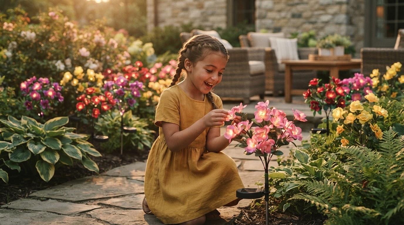 How do you install and maintain Solar Azalea Lights?