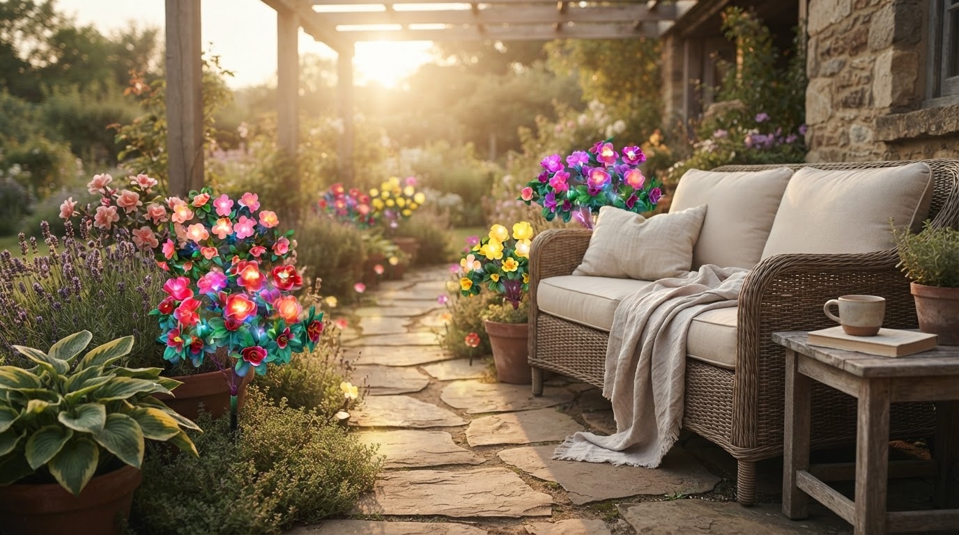 Solar Azalea Lights Framework for Reliable Outdoor Lighting
