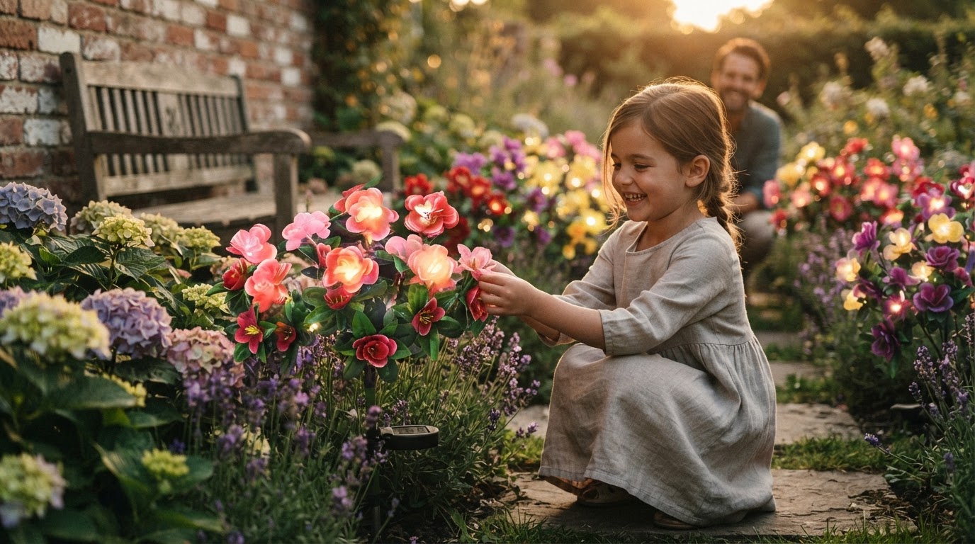 5-Step Setup for Solar Azalea Bush Lights