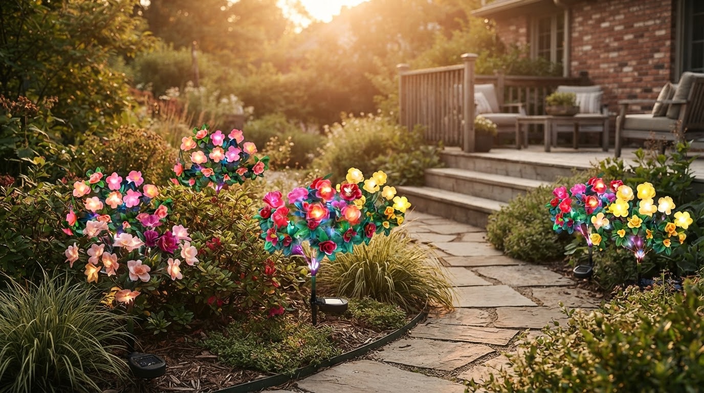 Do Solar Azalea Lights Work for Backyard Accents?