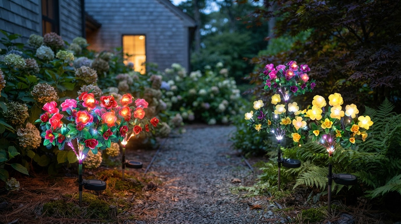 Solar Azalea Lights Field Evaluation and Comparison