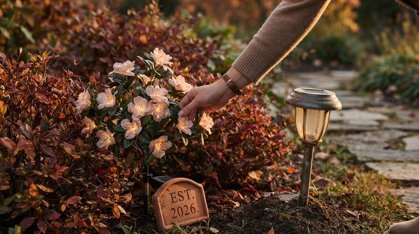 Solar Azalea Lights and the Shift to Floral Realism