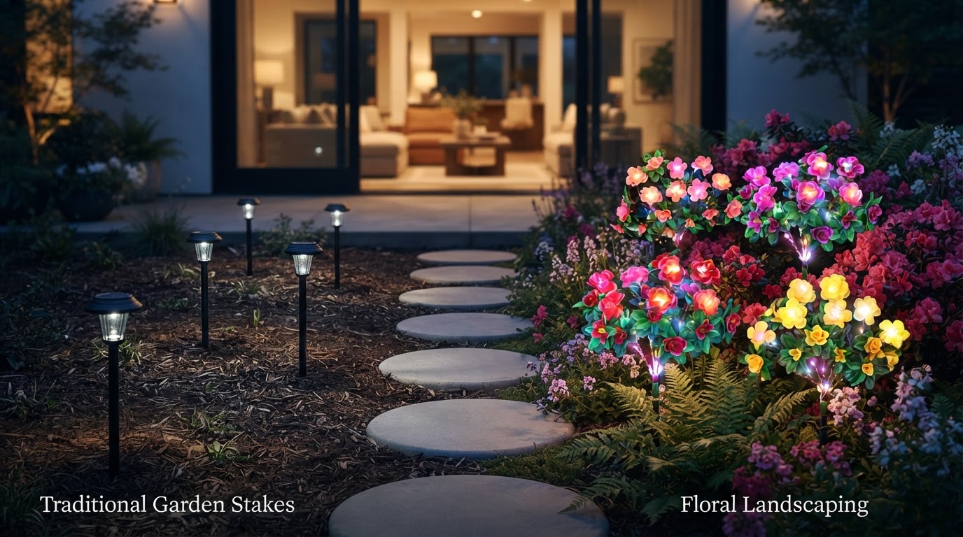 Solar Azalea Lights and the Shift to Floral Landscaping