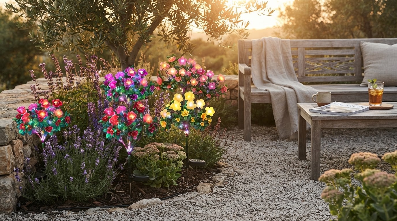 Solar Azalea Lights and the Efficiency of Outdoor Power