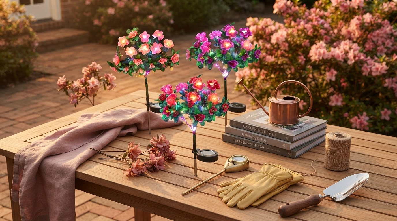 Selecting Solar Azalea Lights for Pink Garden Palettes