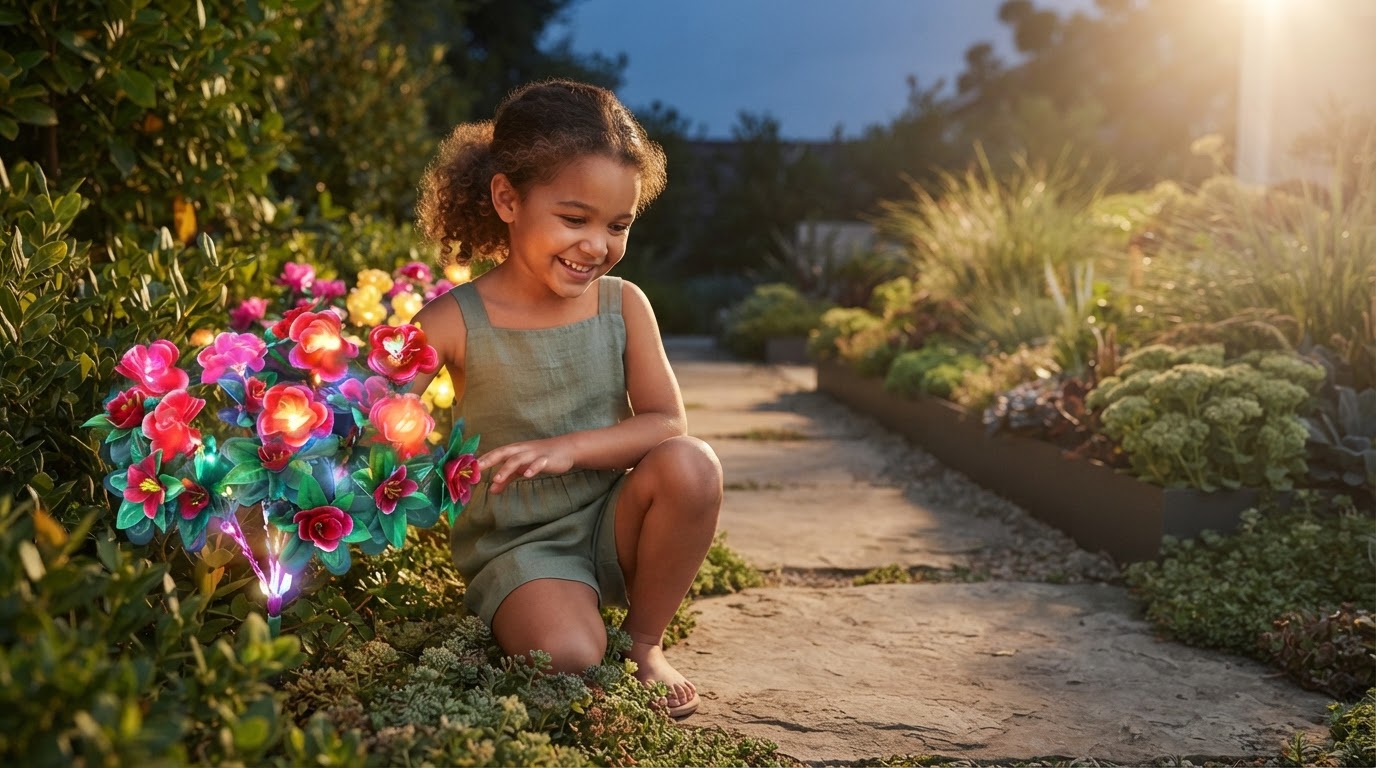 Solar Azalea Lights and the 3-Step Landscape Logic
