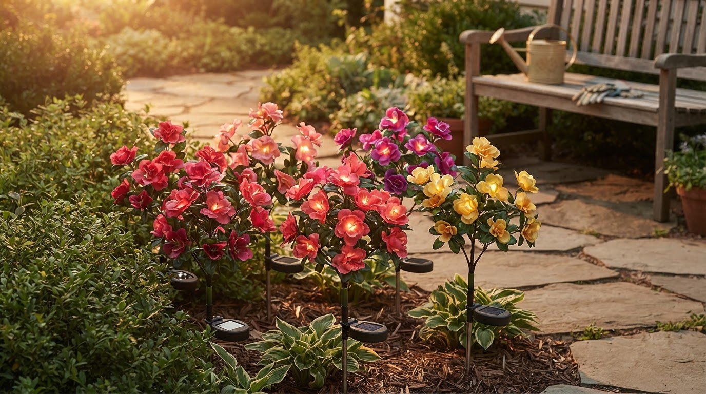 Why Choose Solar Azalea Lights for Yard Decor?