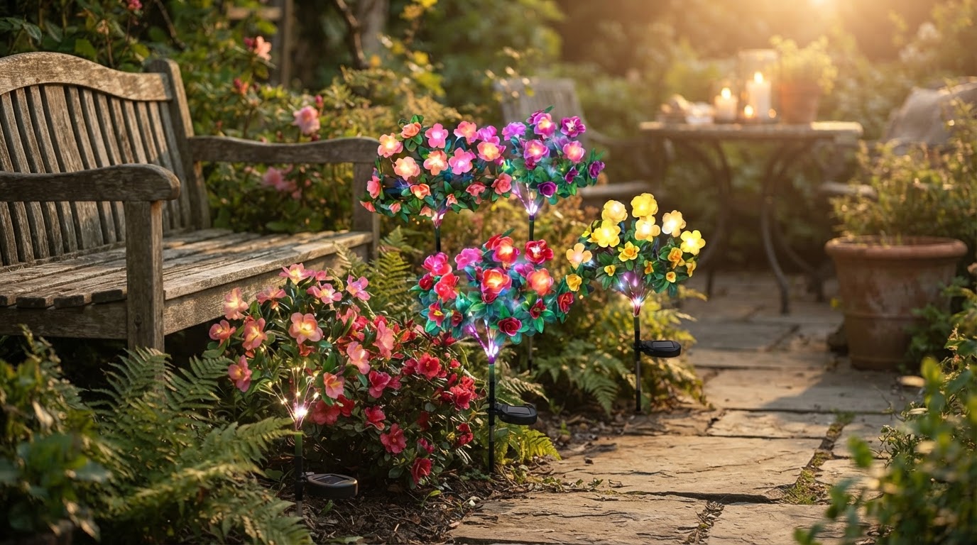 Why Use Solar Azalea Lights for Garden Decor?