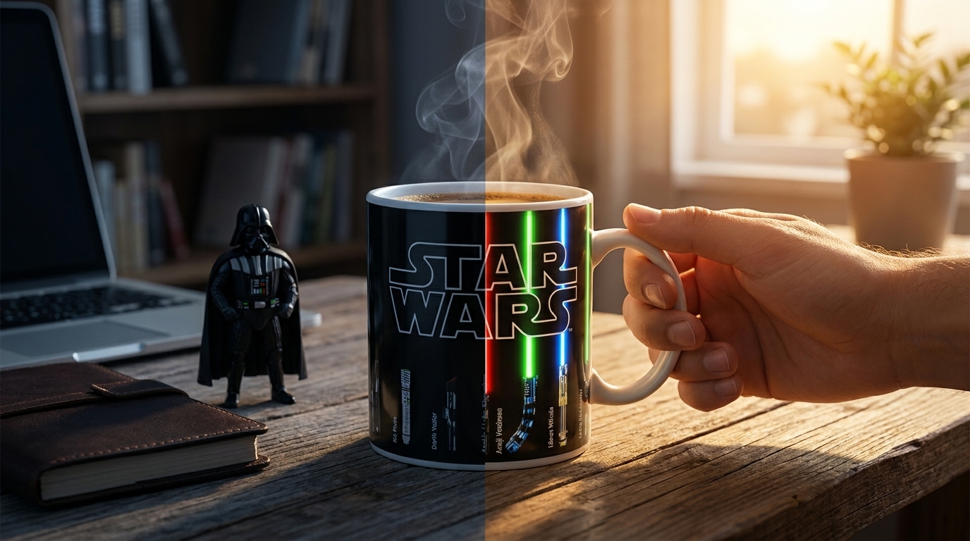 Best Star Wars Color Changing Mug: Light vs. Dark Side