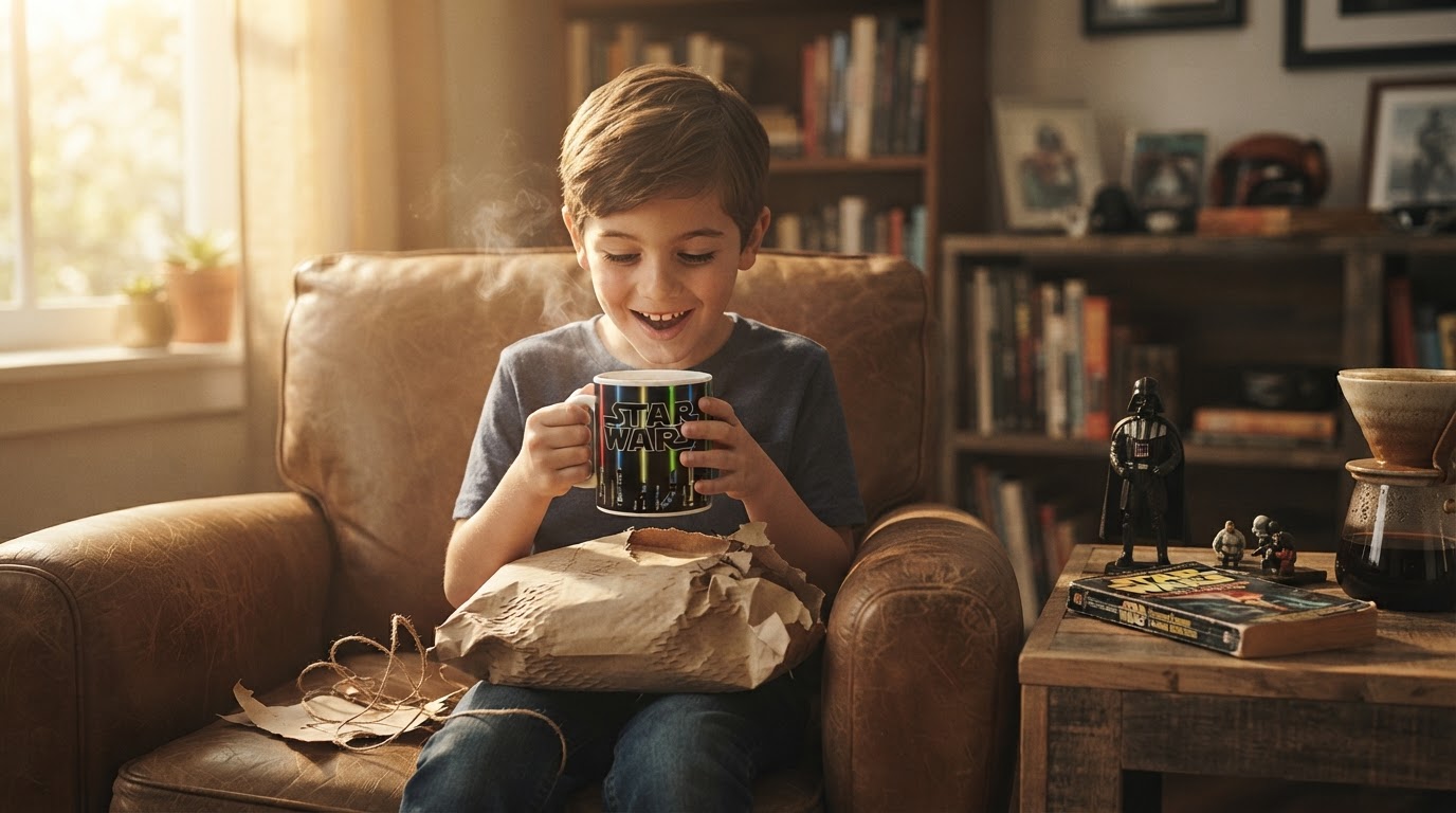 Selecting a Light Saber Mug for Darth Vader Fans