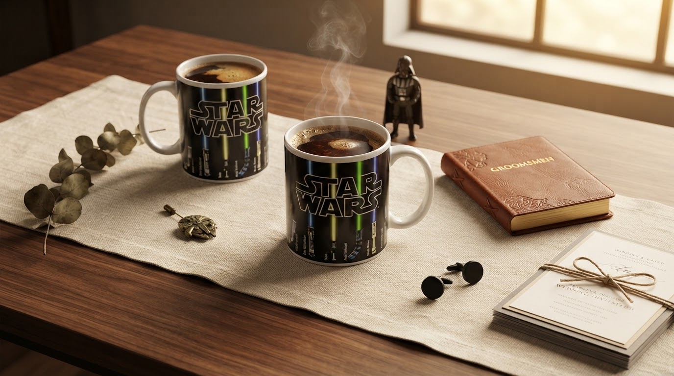 Selecting a Light Saber Mug for Groomsmen Gifts