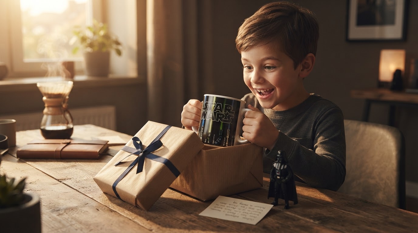 A 4-Step Groomsmen Gift Strategy with Light Saber Mug