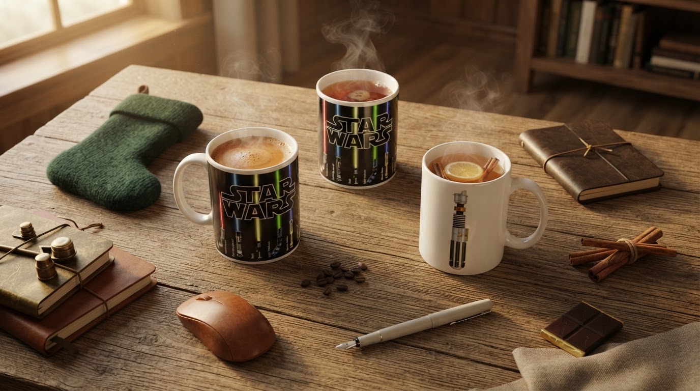 Light Saber Mug Selection for Unique Stocking Stuffers