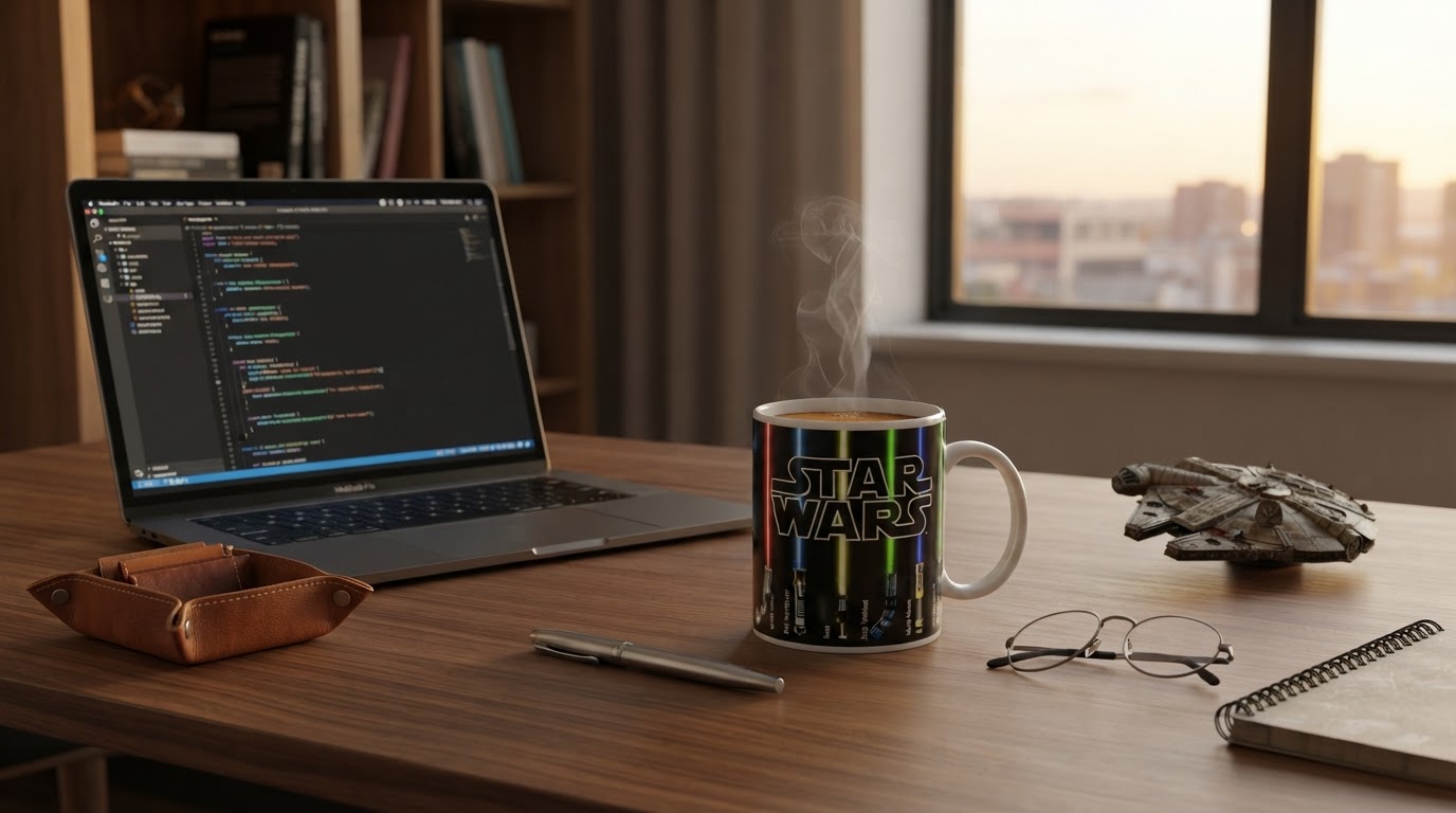 Optimizing Workspaces with the Light Saber Mug