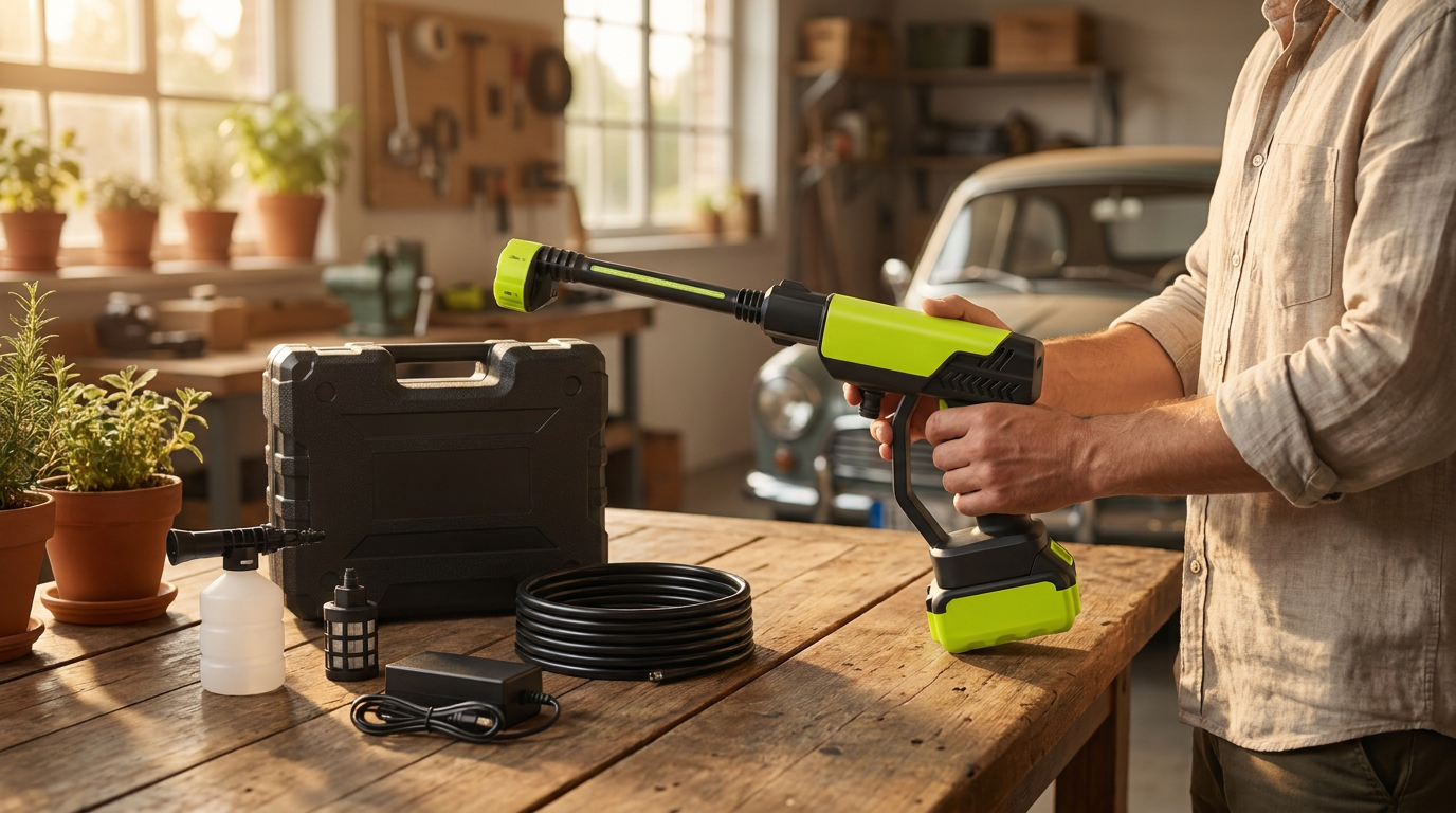 Cordless Pressure Washers and the Mobile Spray Gun Shift