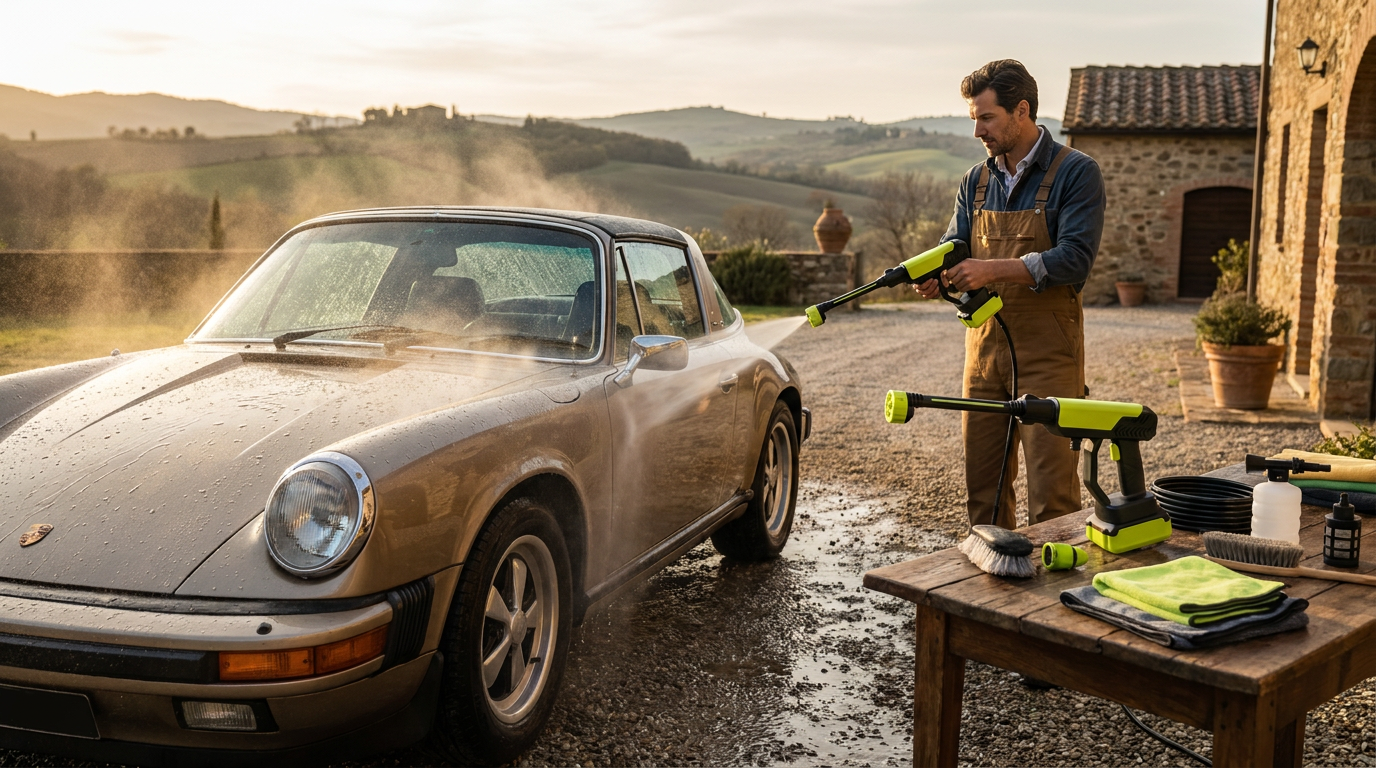 Which Cordless Pressure Washers Clean Cars Safely?