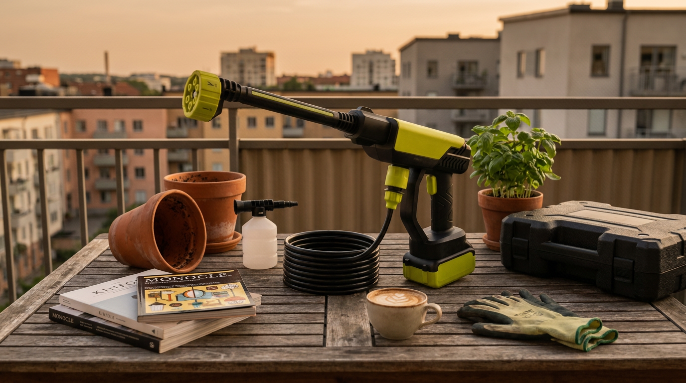 Solving Apartment Maintenance with Cordless Pressure Washers