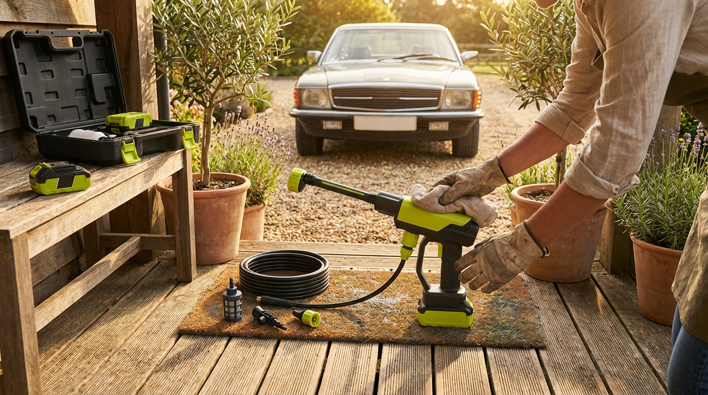 Portable Power: Cordless Pressure Washer Maintenance
