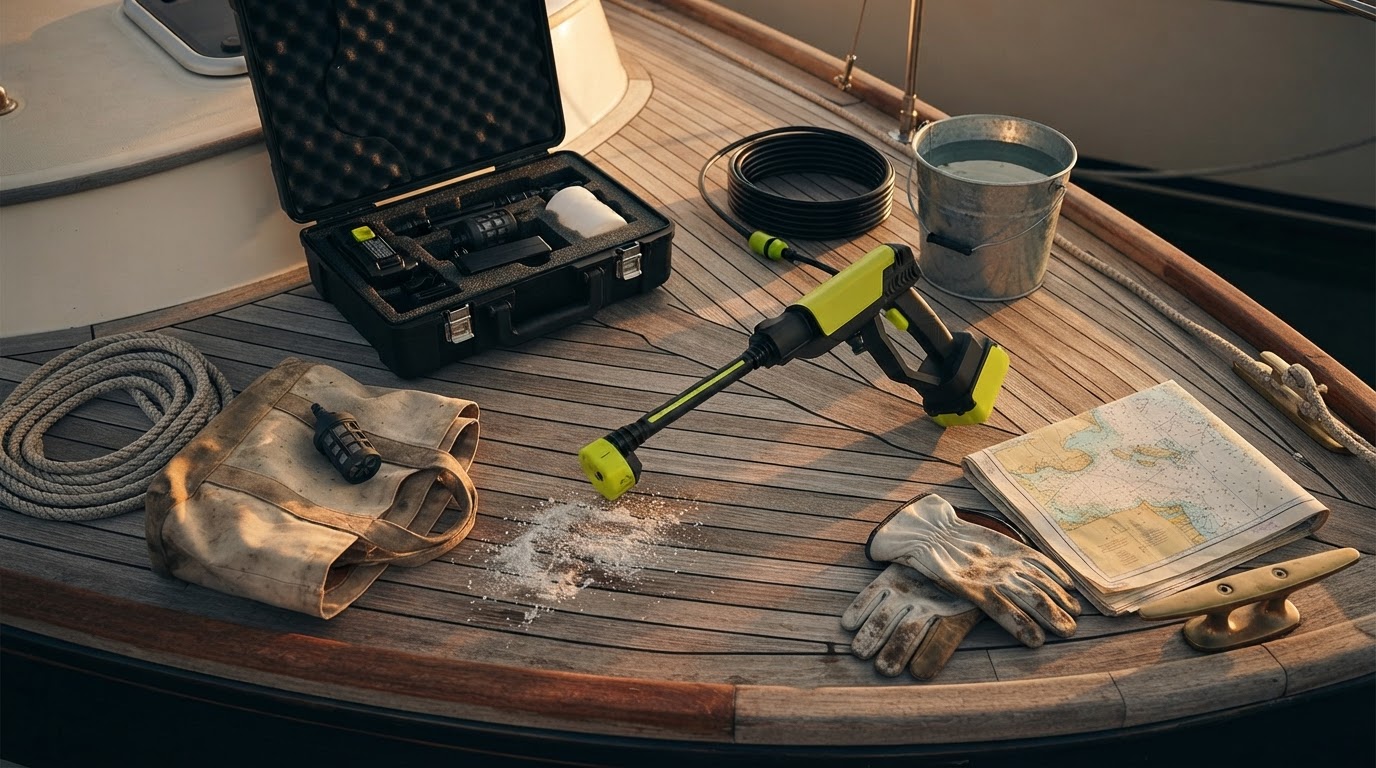 Cordless Pressure Washers for Marine Maintenance Efficiencies