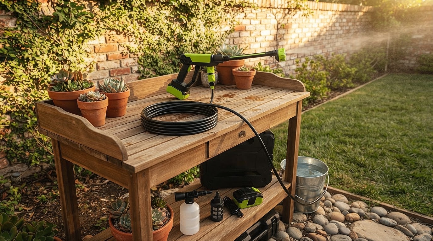 Greenworks Power Tool Sales Meet Cordless Pressure Washers