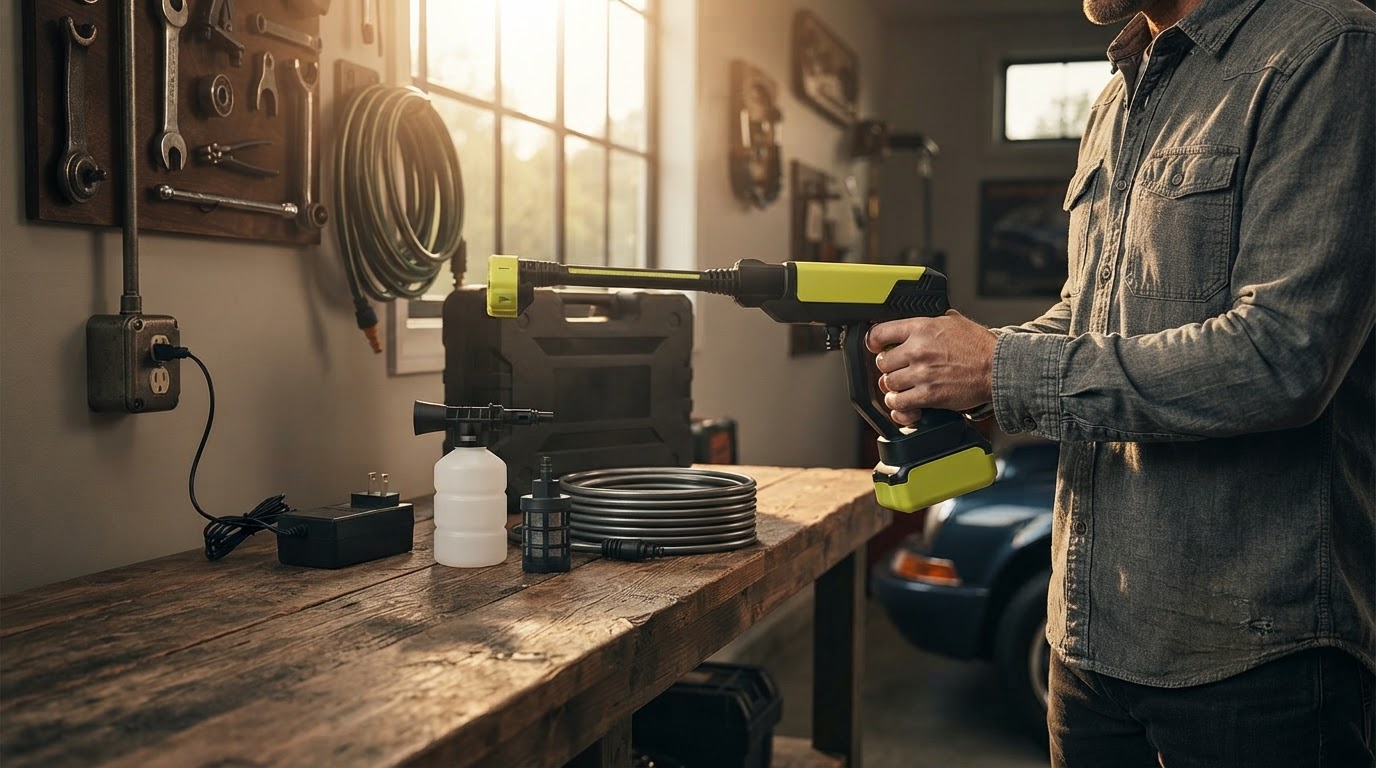 Evaluating Handheld Electric Power Washer Performance