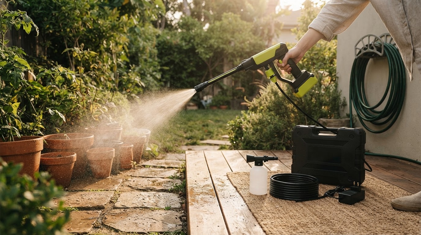 Do Handheld Cordless Pressure Washers Replace Garden Hoses?