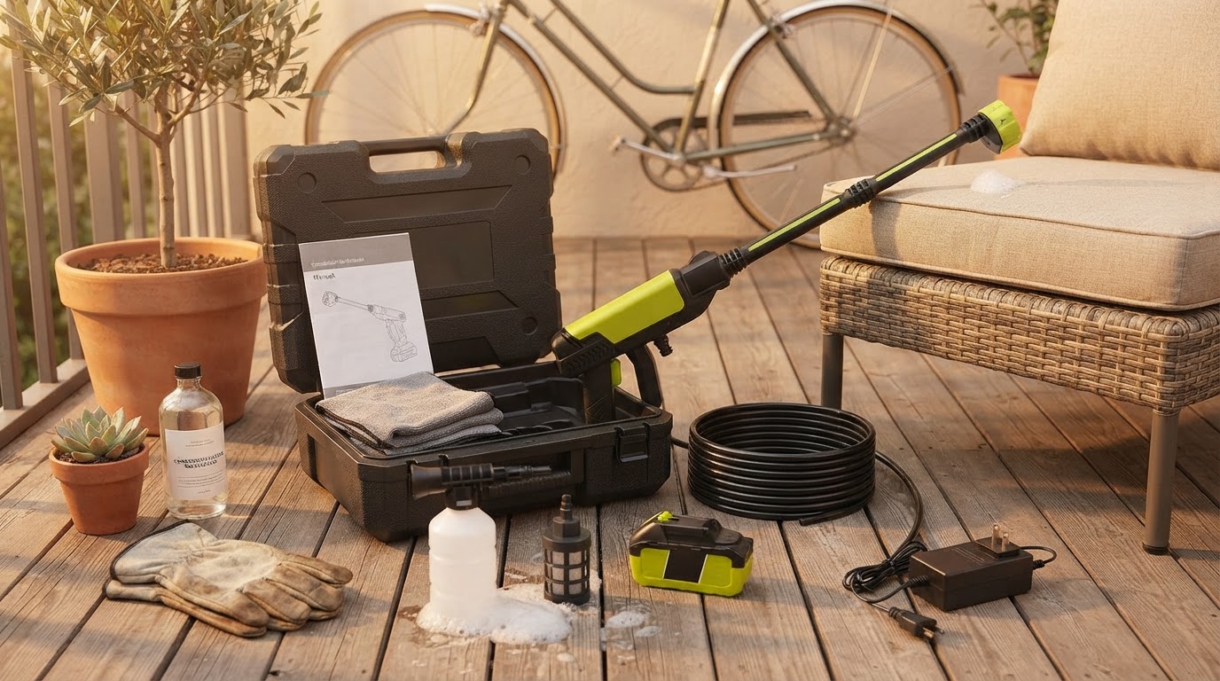Is a handheld high pressure cleaner battery powered enough?