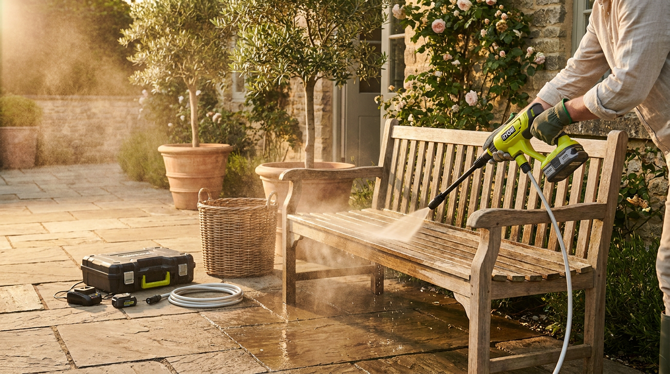 Home Depot Deals Meet Cordless Pressure Washer Utility