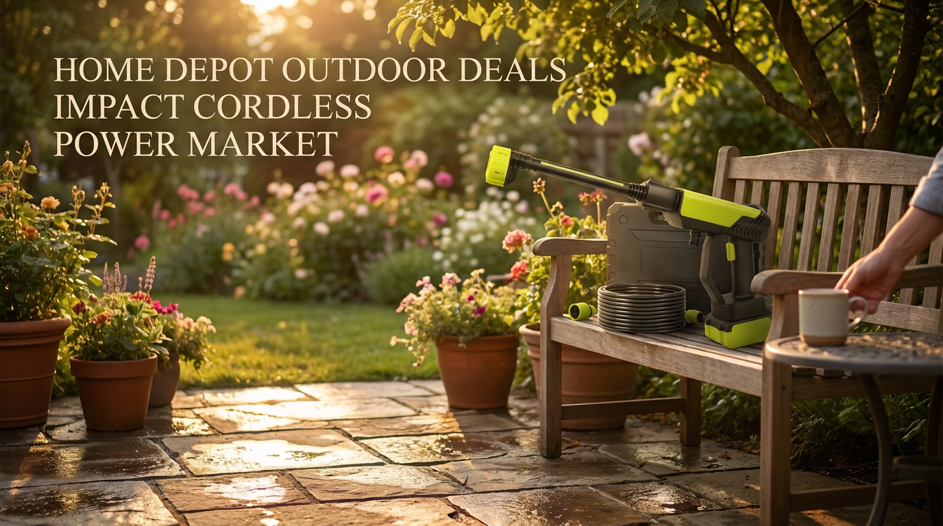 Home Depot Outdoor Deals Impact Cordless Power Market